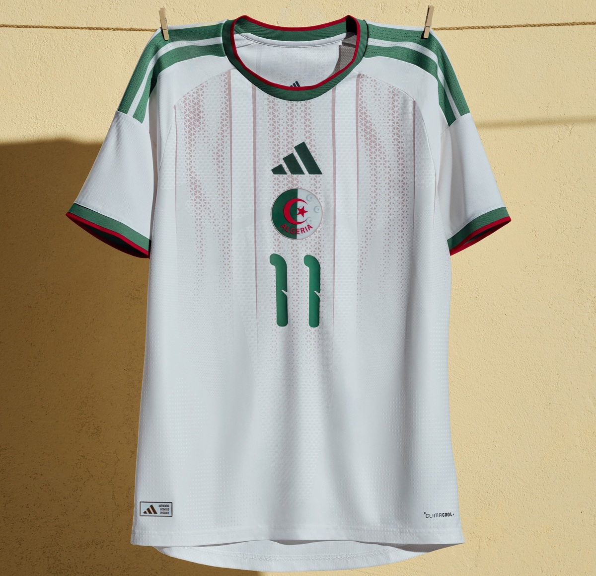 Camisa titular da Argélia para a Copa do Mundo 2026 é lançada pela adidas