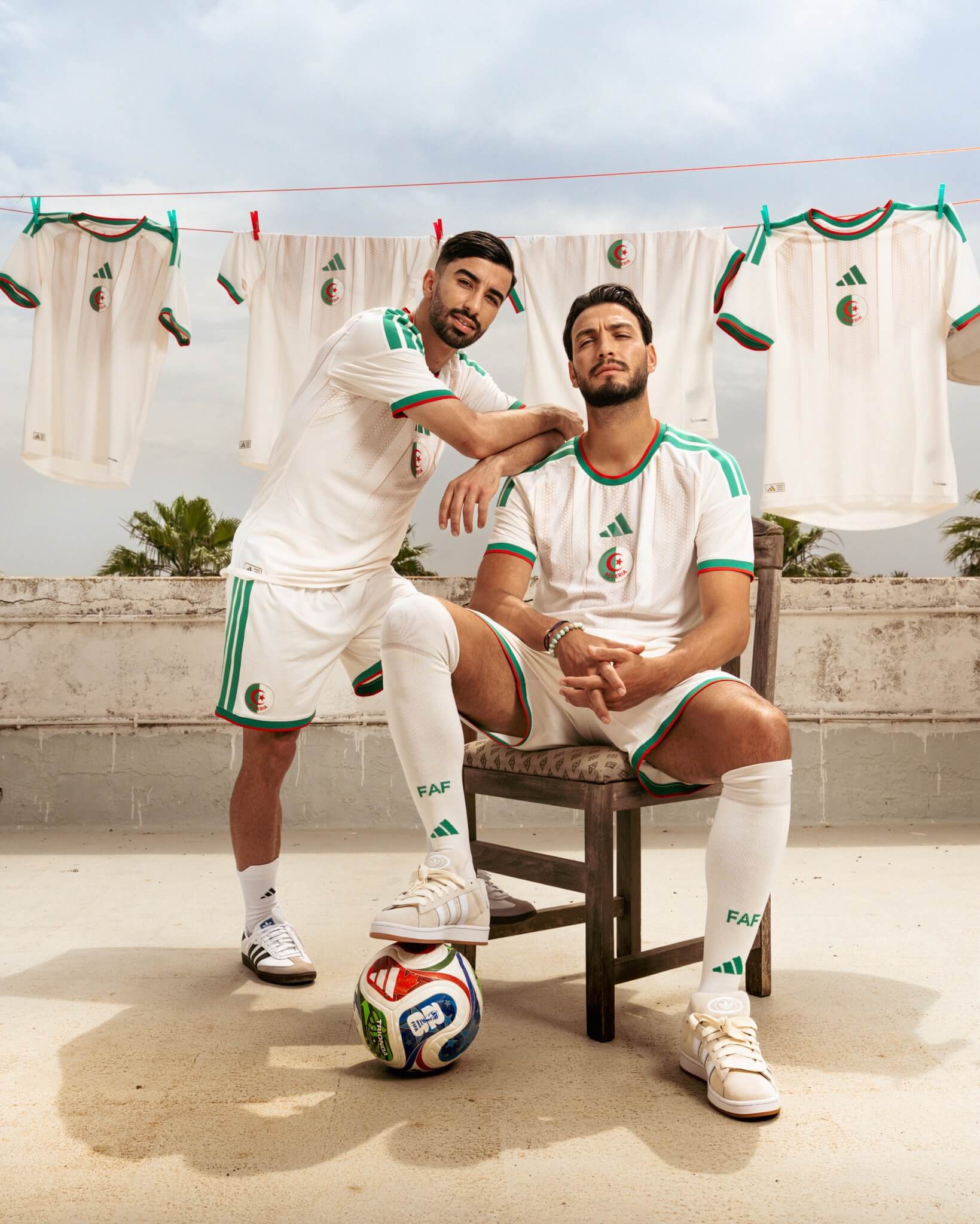 Camisa titular da Argélia para a Copa do Mundo 2026 é lançada pela adidas