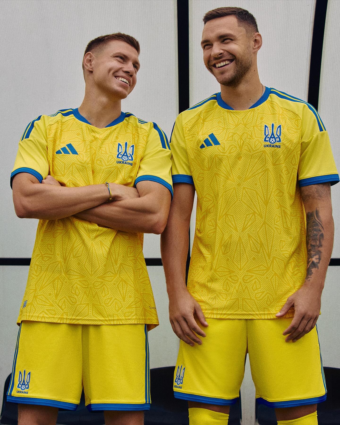 Camisa titular da Ucrânia 2026-2027 é lançada pela adidas