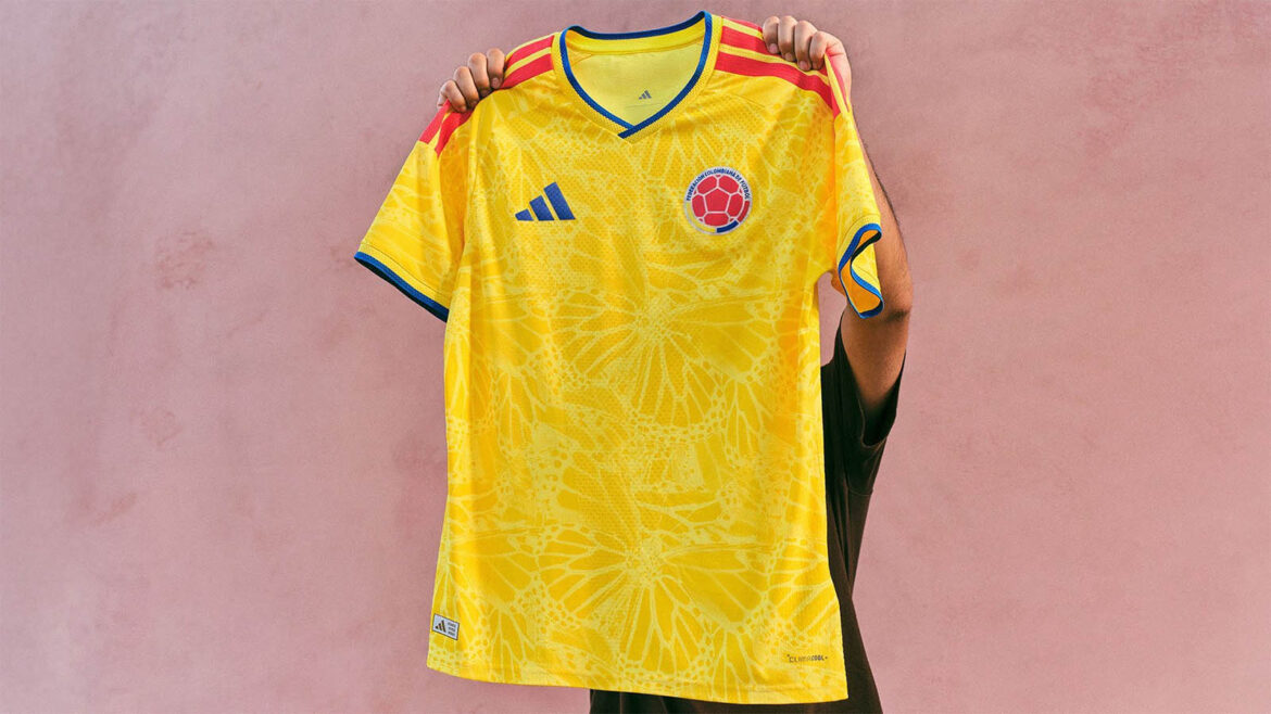 Camisa titular da Colômbia 2026-2027 adidas a