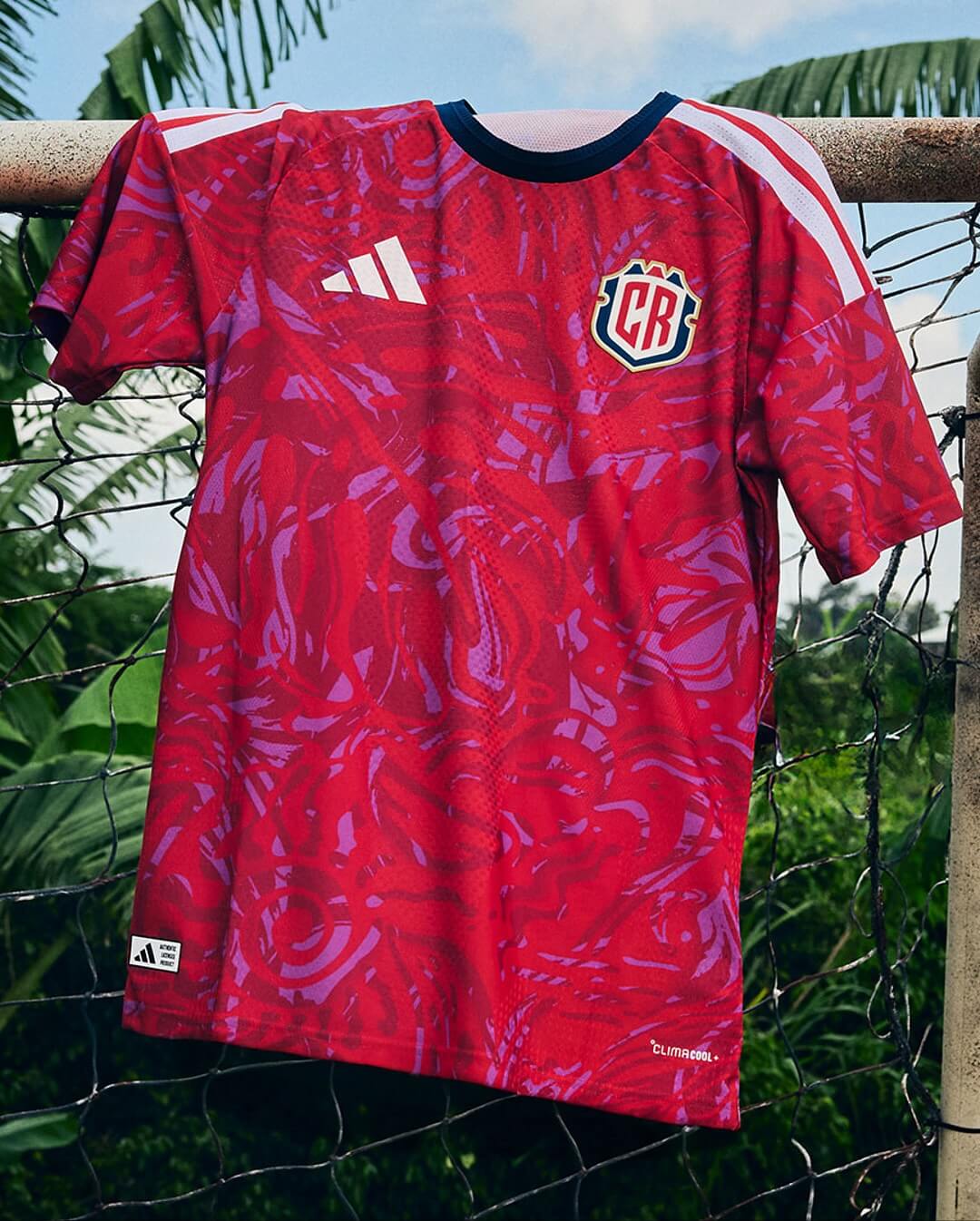 Camisa titular da Costa Rica 2026-2027 adidas