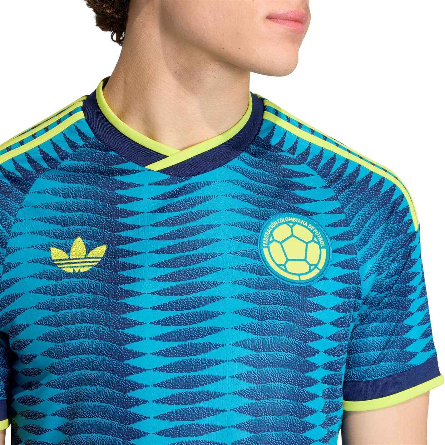 Camisa reserva da Colômbia Copa 2026 adidas