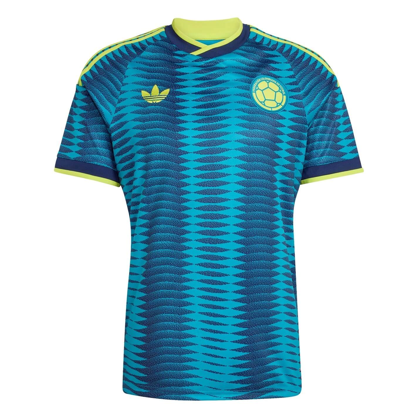 Camisa reserva da Colômbia Copa 2026 adidas