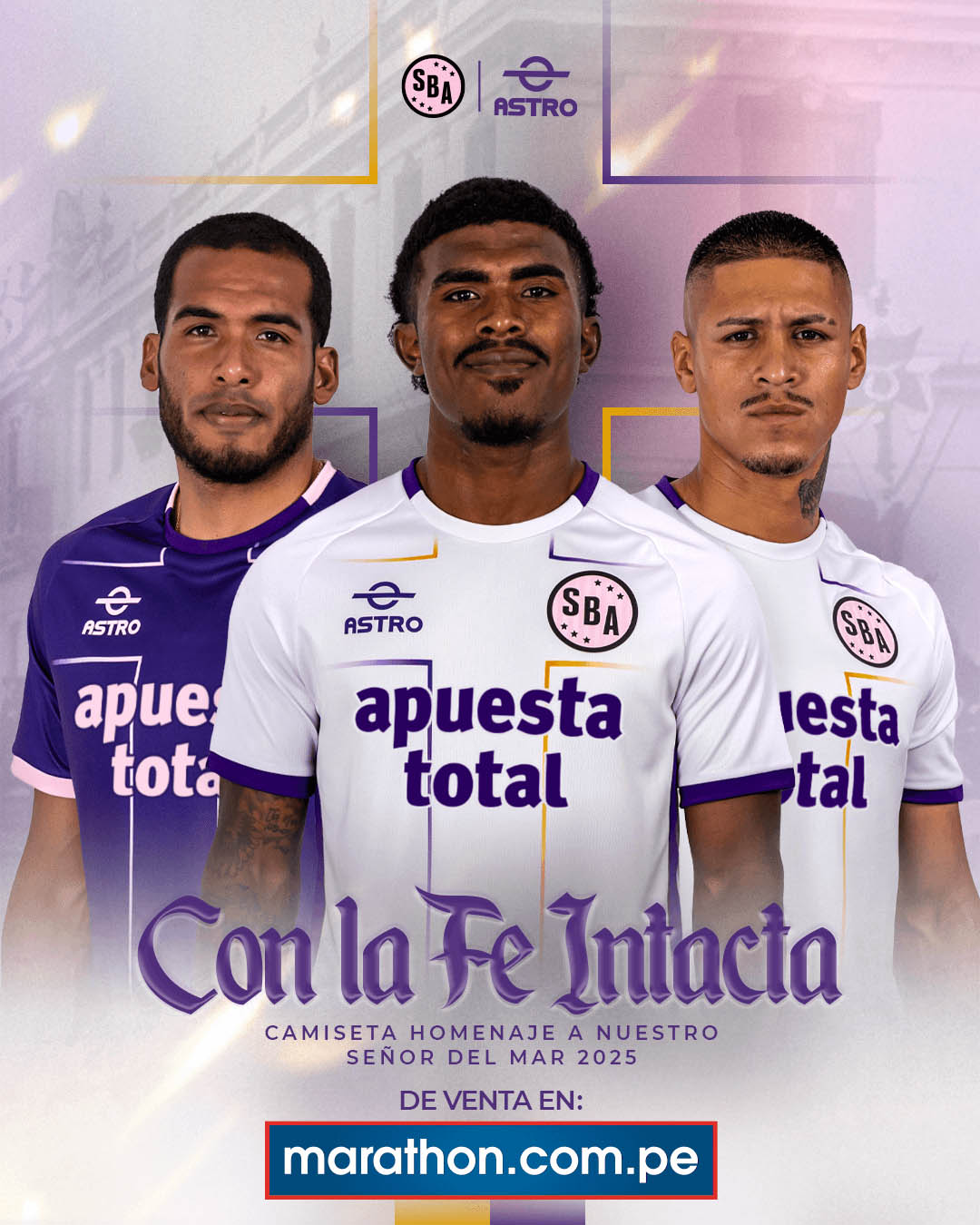 Camisa dos 98 anos do Sport Boys é lançada pela Astro