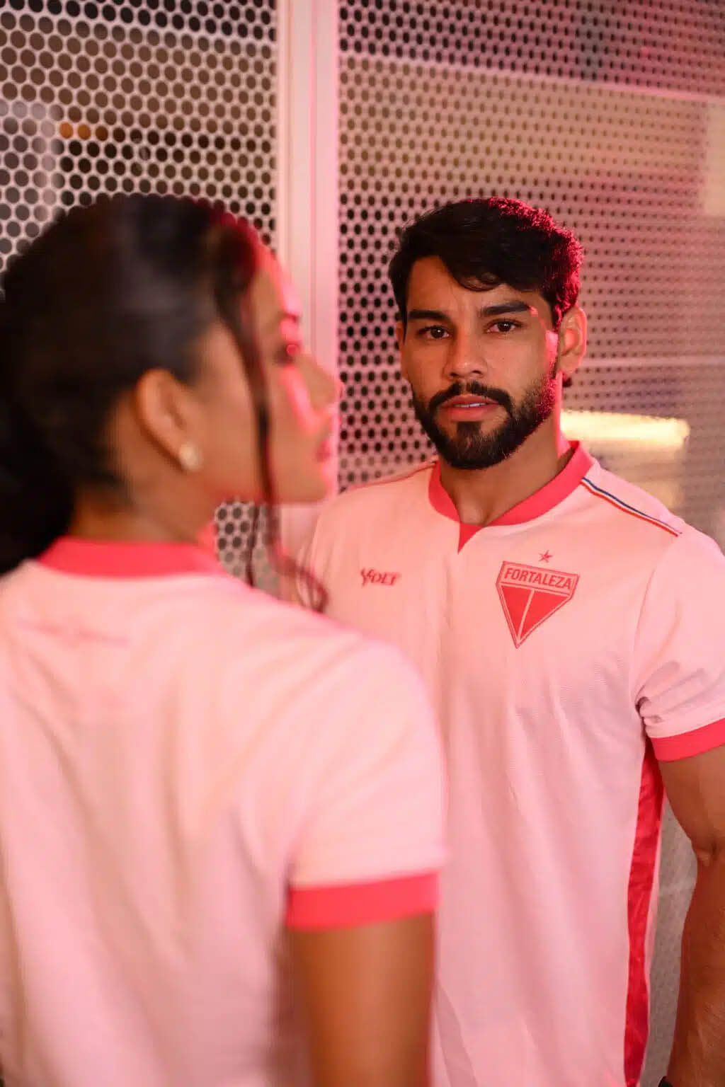 Camisa Outubro Rosa do Fortaleza 2025 Volt