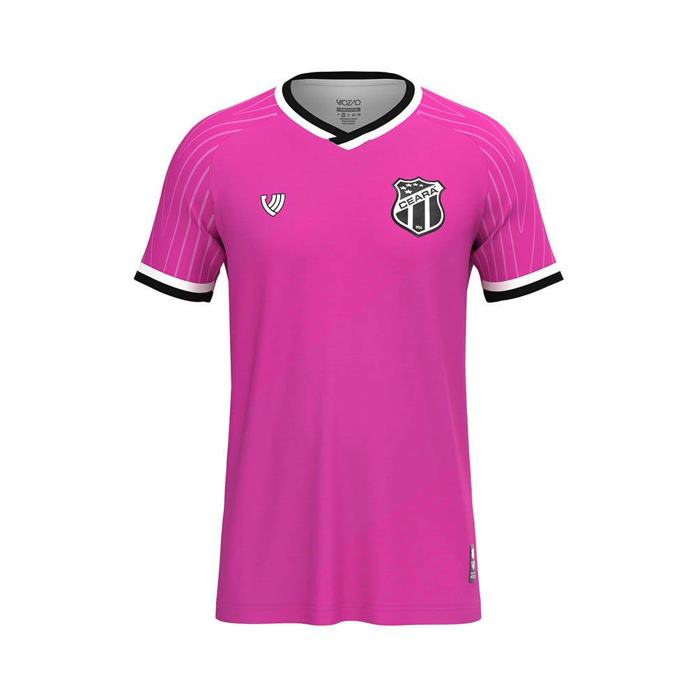 Camisa Outubro Rosa do Ceará 2025 Vozão