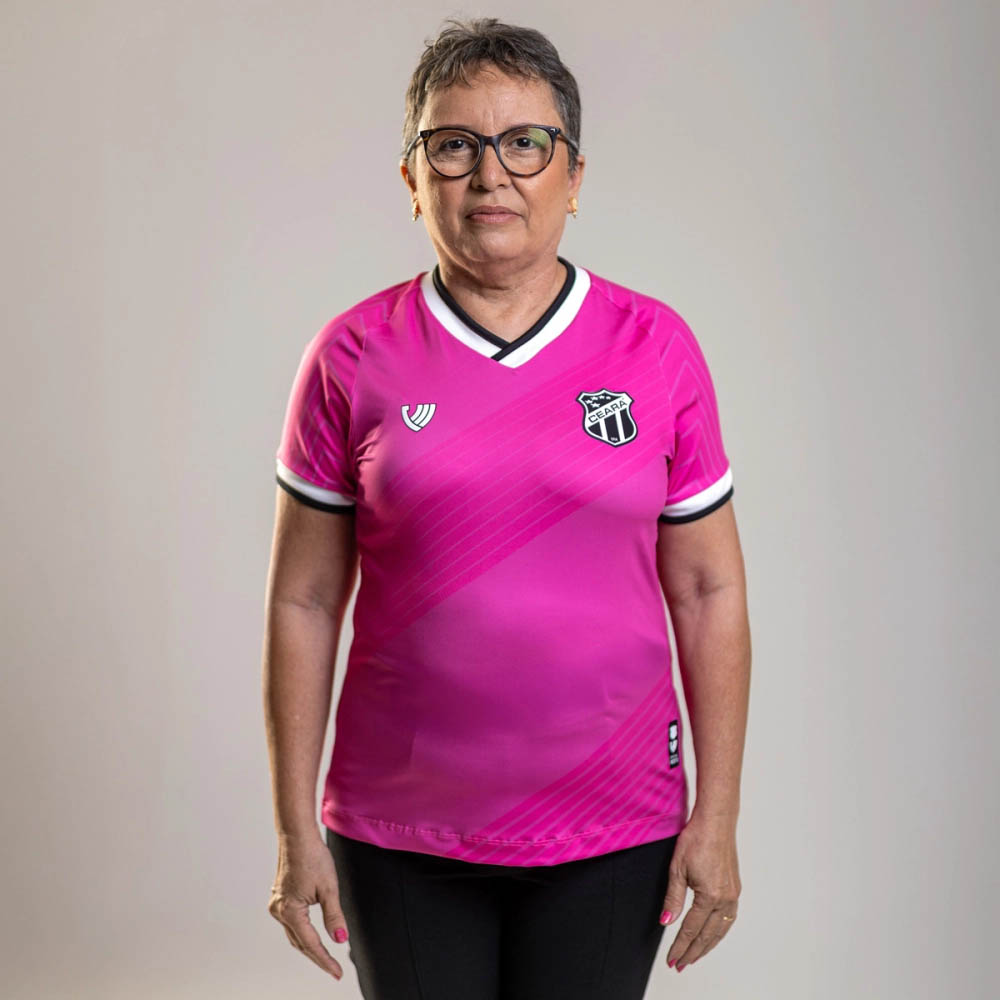 Camisa Outubro Rosa do Ceará 2025 Vozão
