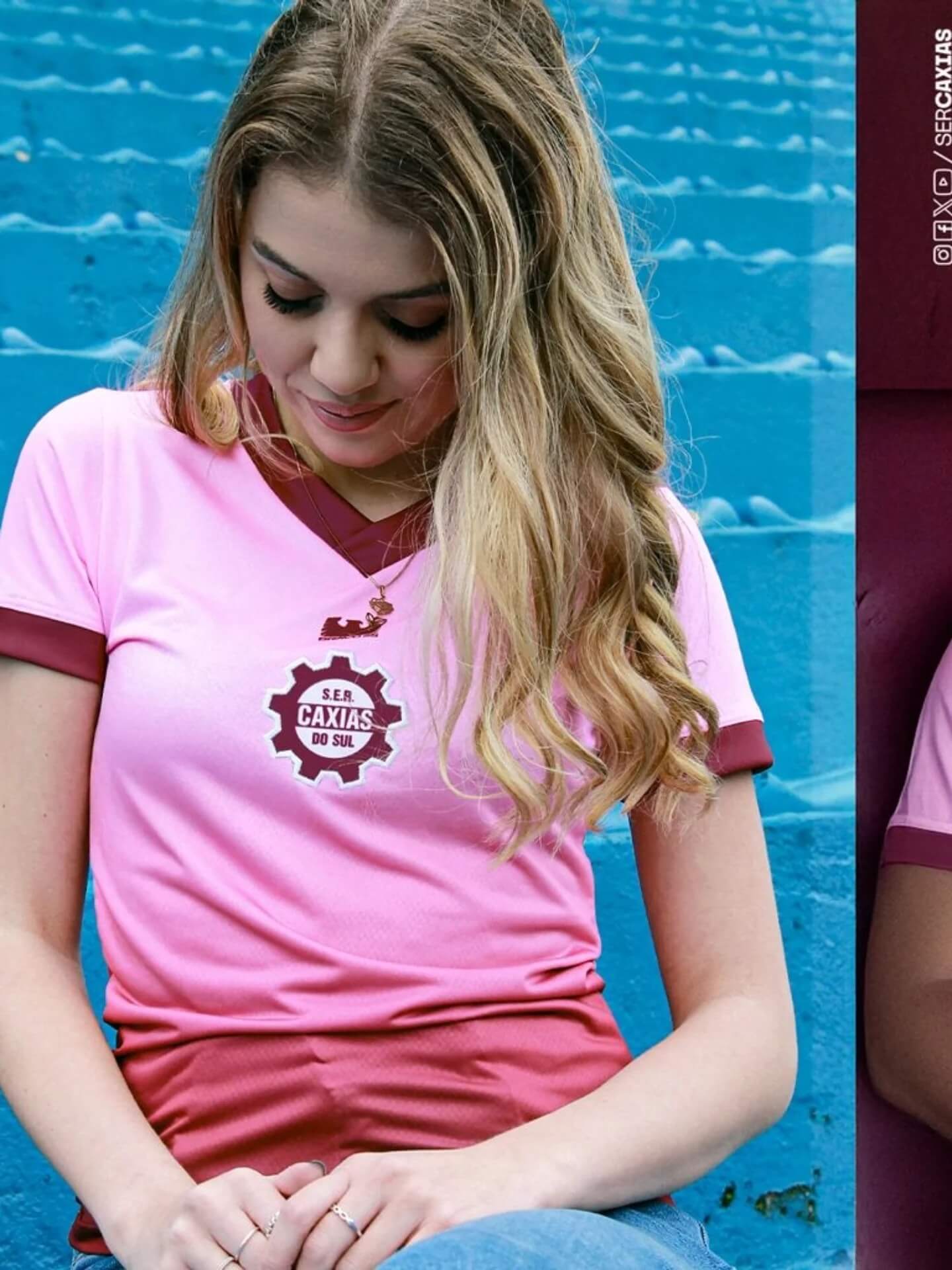 SER Caxias lança camisa para o Outubro Rosa 2025