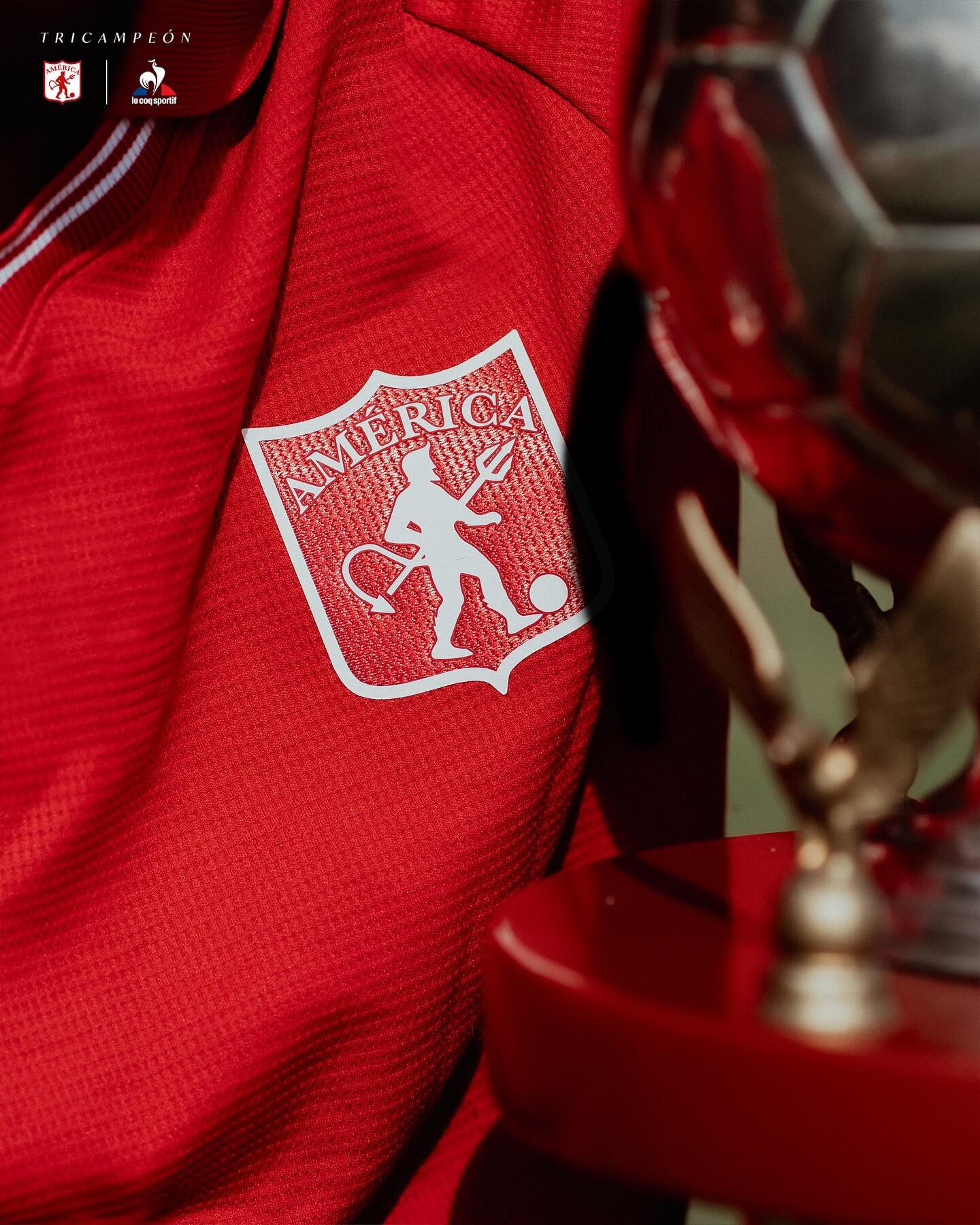 Camisa titular do América de Cali 2025-2026 Le Coq Sportif