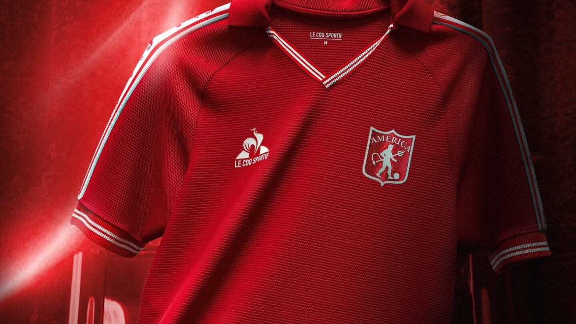 Camisa titular do América de Cali 2025-2026 Le Coq Sportif