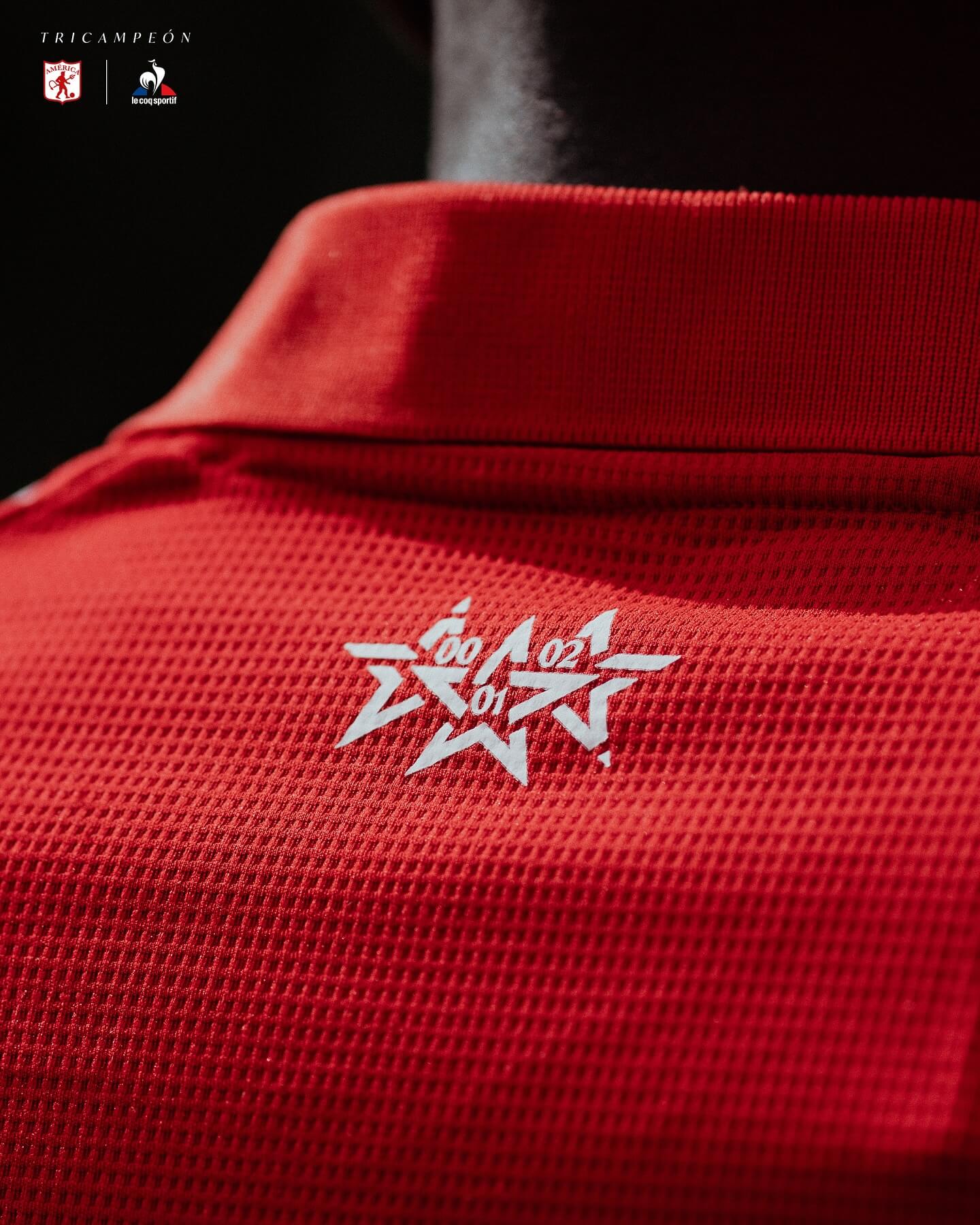 Camisa titular do América de Cali 2025-2026 Le Coq Sportif