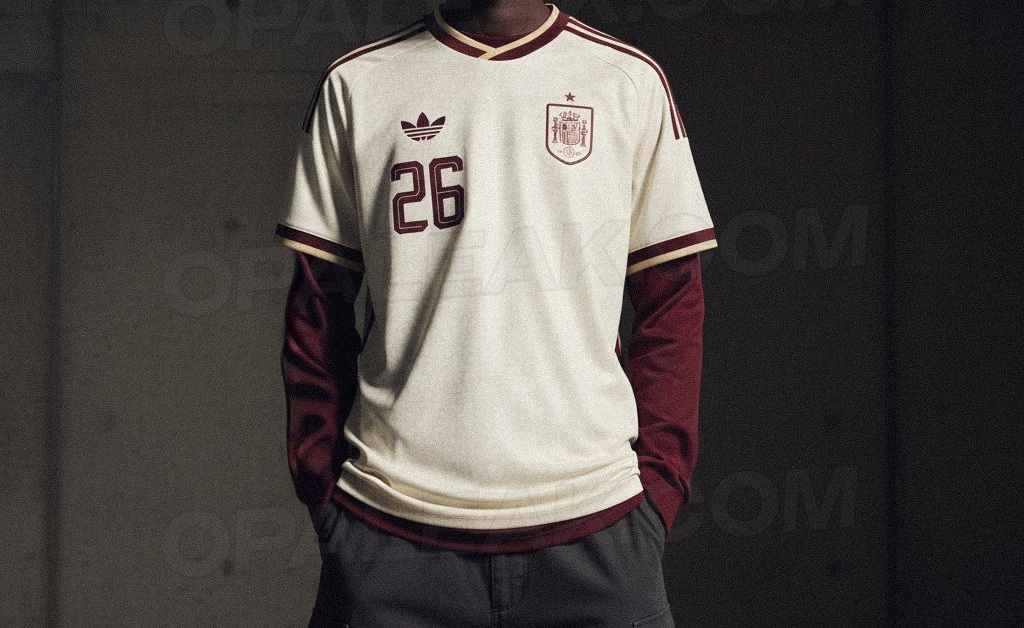 Camisa reserva da Espanha para a Copa 2026 vaza