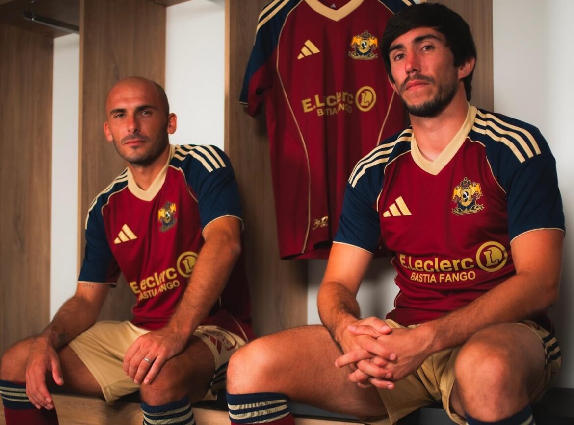 SC Bastia lança camisa em homenagem a Pasquale Paoli