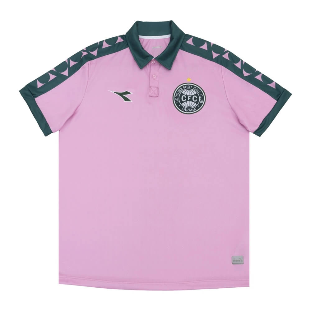 Coritiba lança camisa para o Outubro Rosa 2025