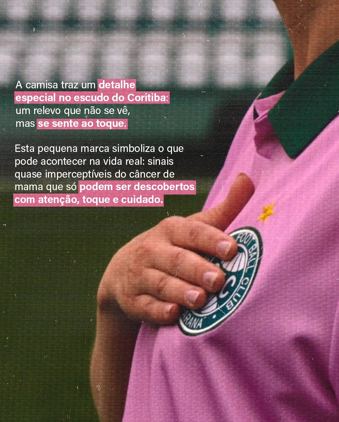 Coritiba lança camisa para o Outubro Rosa 2025