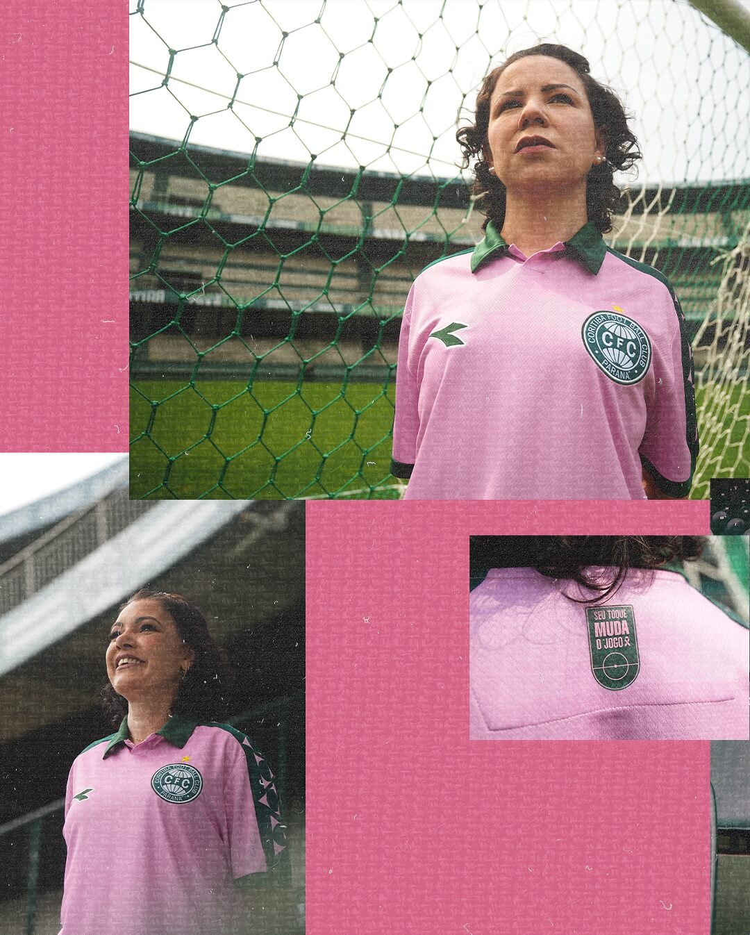 Coritiba lança camisa para o Outubro Rosa 2025