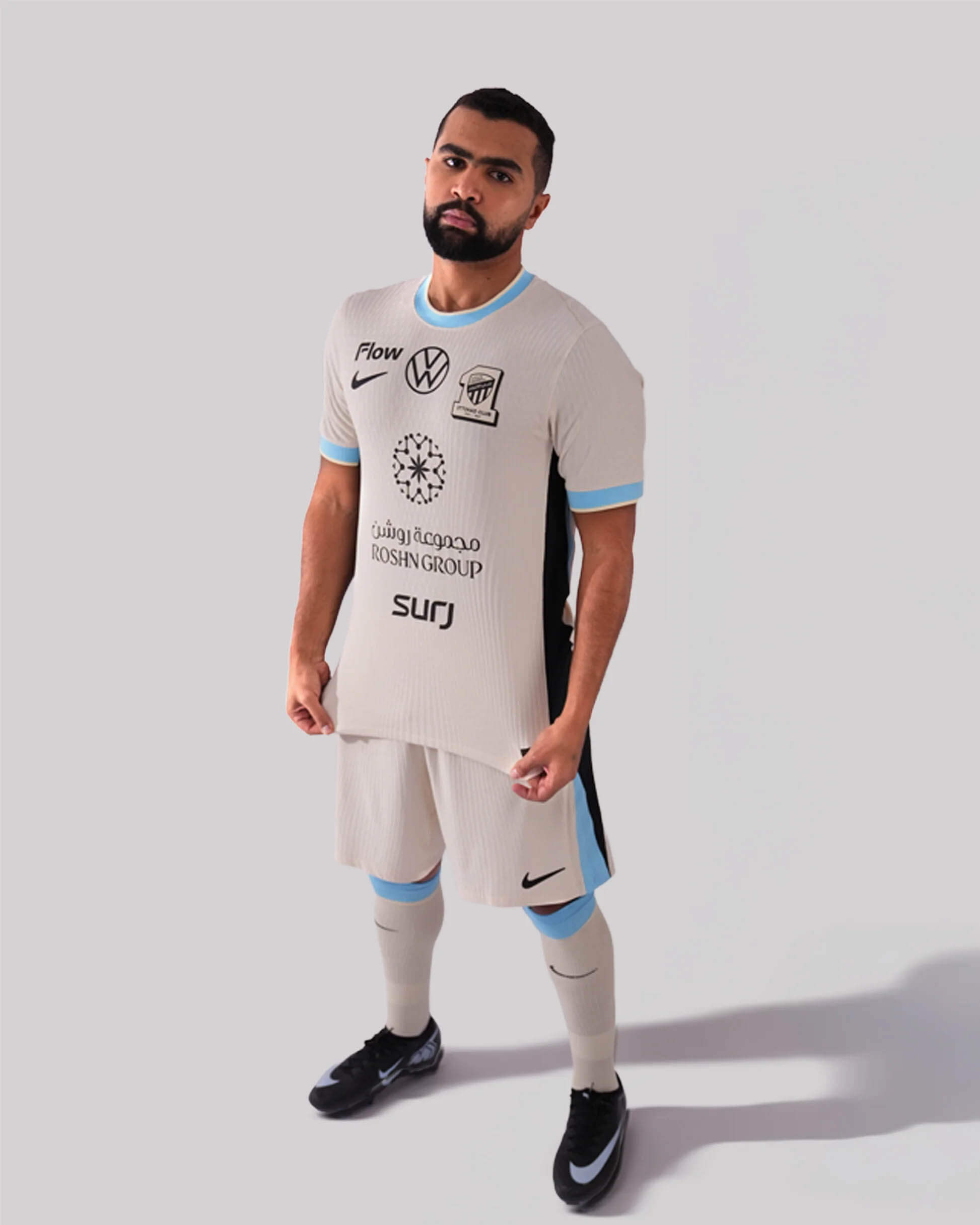 Camisa reserva do Al-Ittihad 2025-2026 Nike kit