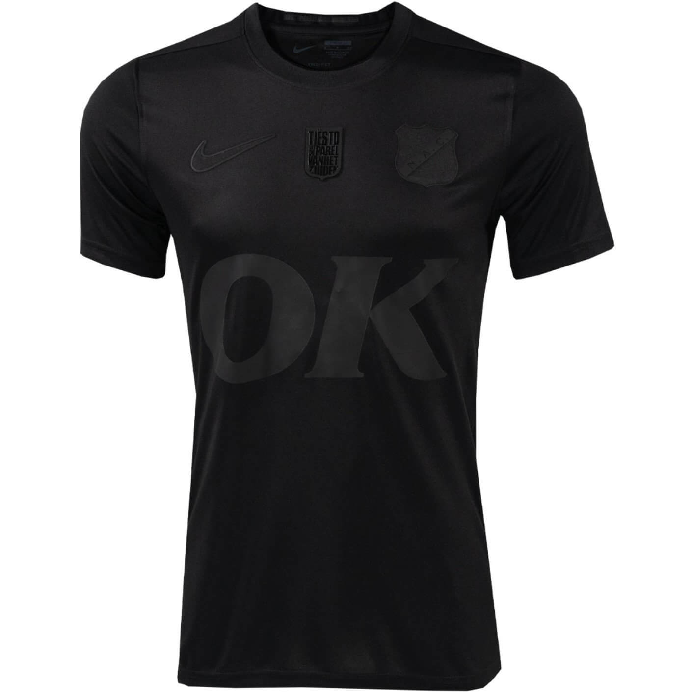 NAC Breda lança camisa blackout em parceria com o DJ Tiësto