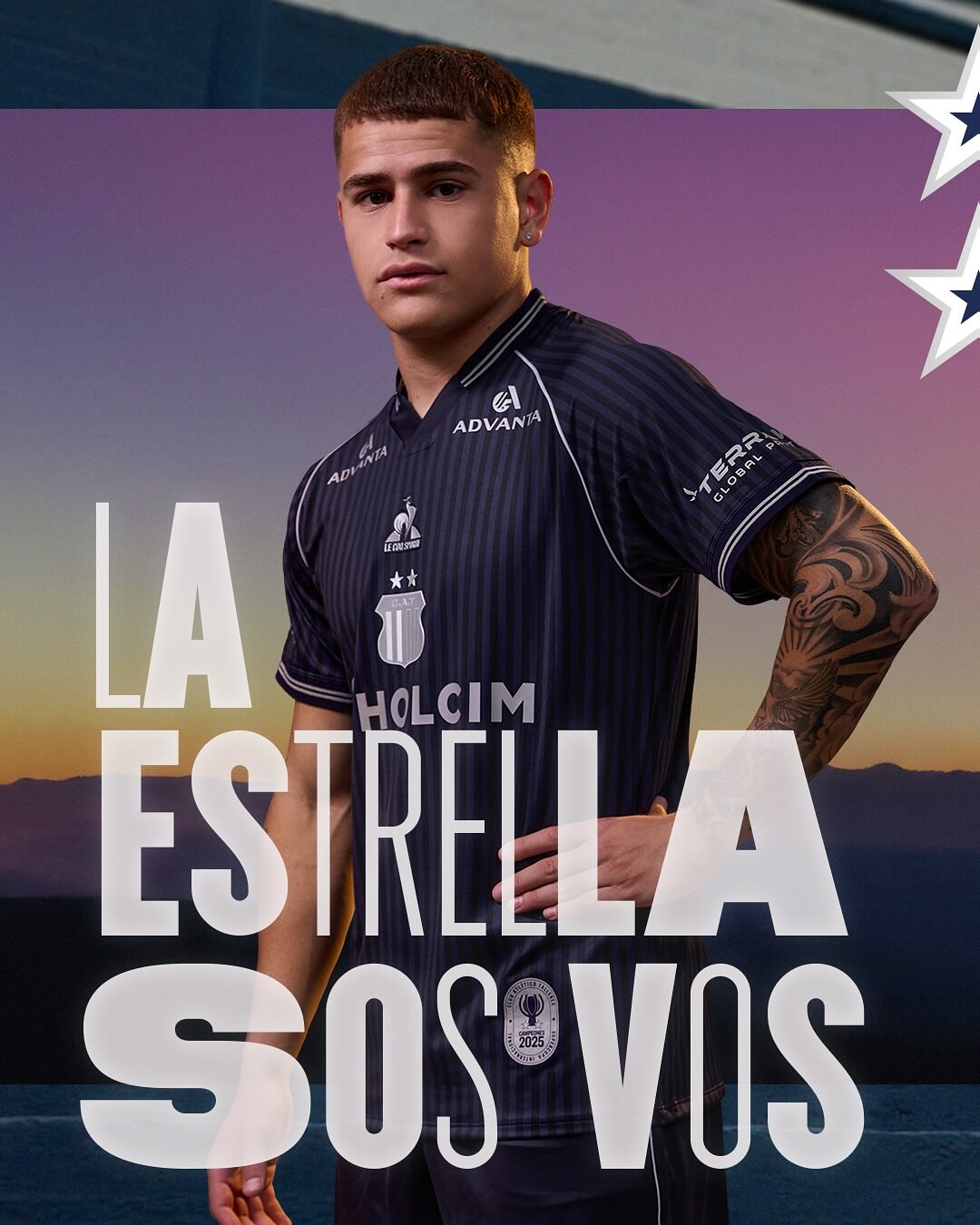 Camisa especial do Talleres 2025 Duas Estrelas Le Coq Sportif