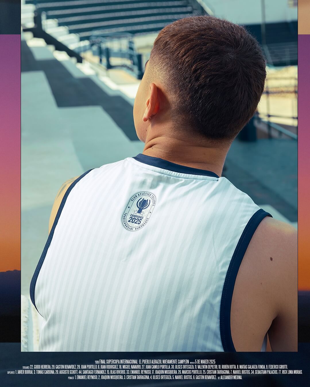Camisa especial do Talleres 2025 Duas Estrelas Le Coq Sportif