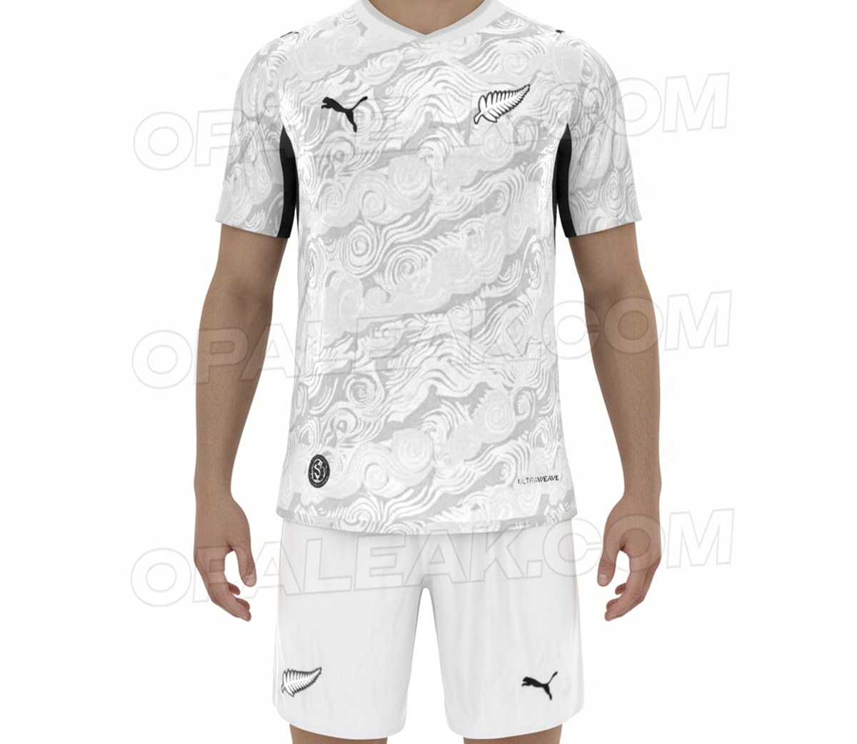 Camisa reserva da Nova Zelândia para a Copa 2026 vaza