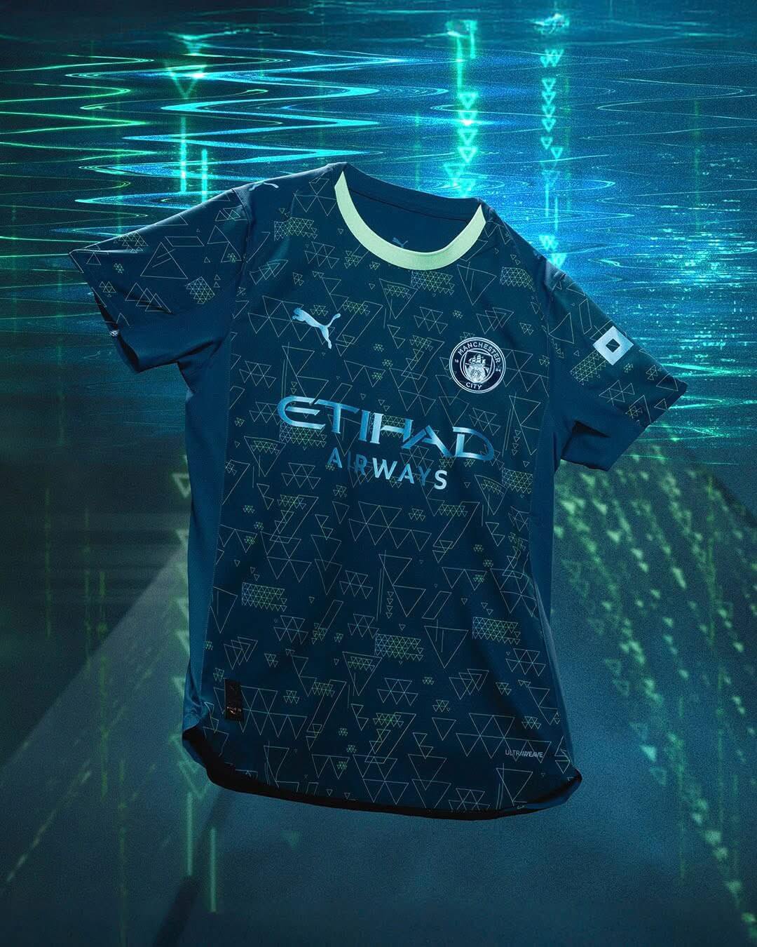 Camisa especial do Manchester City 2025-2026 PUMA x EA Sports