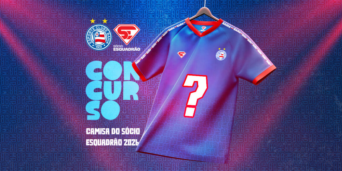 camisa do Sócio Esquadrão do EC Bahia 2026
