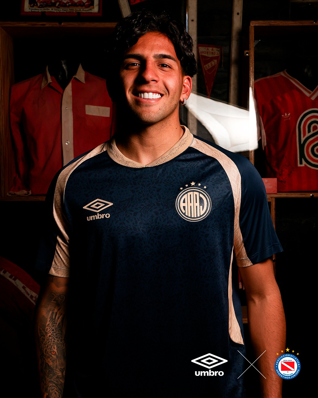 Terceira camisa do Argentinos Juniors 2025-2026 Umbro