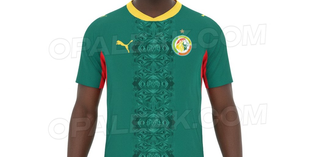 Camisa reserva de Senegal para a Copa 2026 vaza (1) Camisa reserva de Senegal para a Copa 2026 vaza