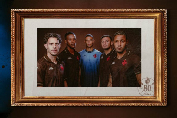 Terceira camisa do Vasco da Gama 2025 Kappa