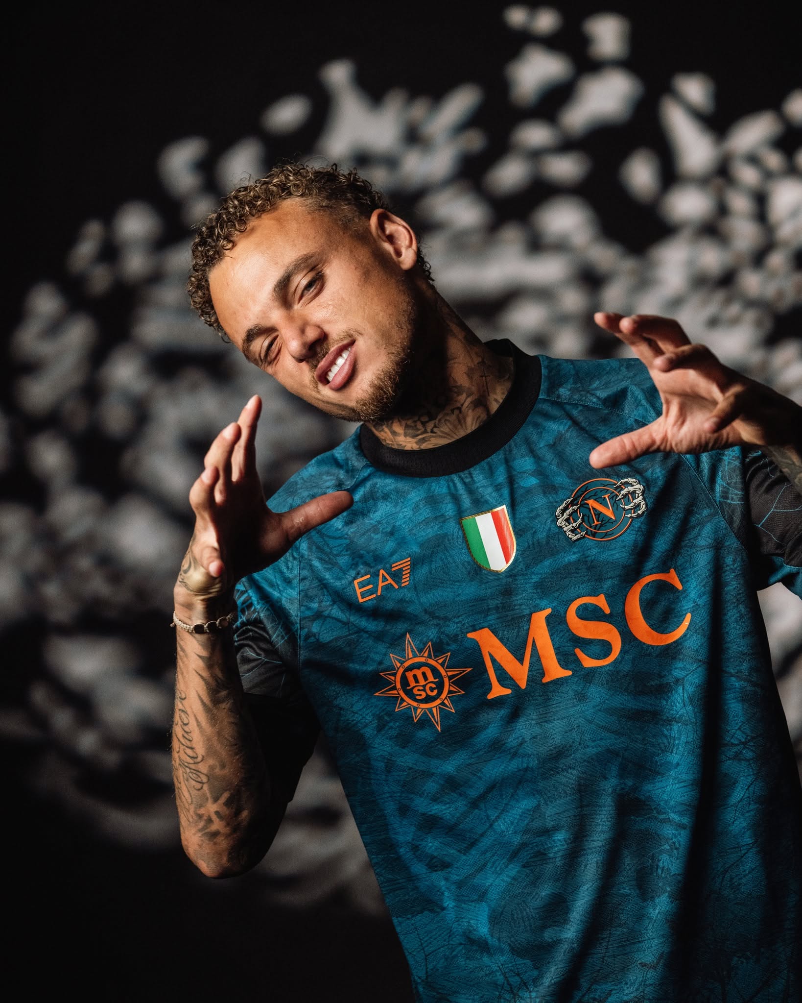 Napoli lança novas camisas para o Halloween 2025