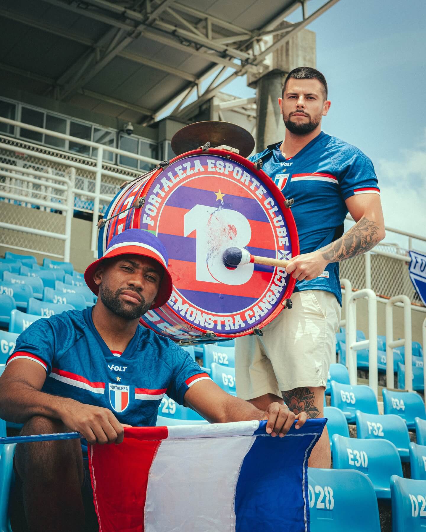 Terceira camisa do Fortaleza 2025 Volt 107 anos