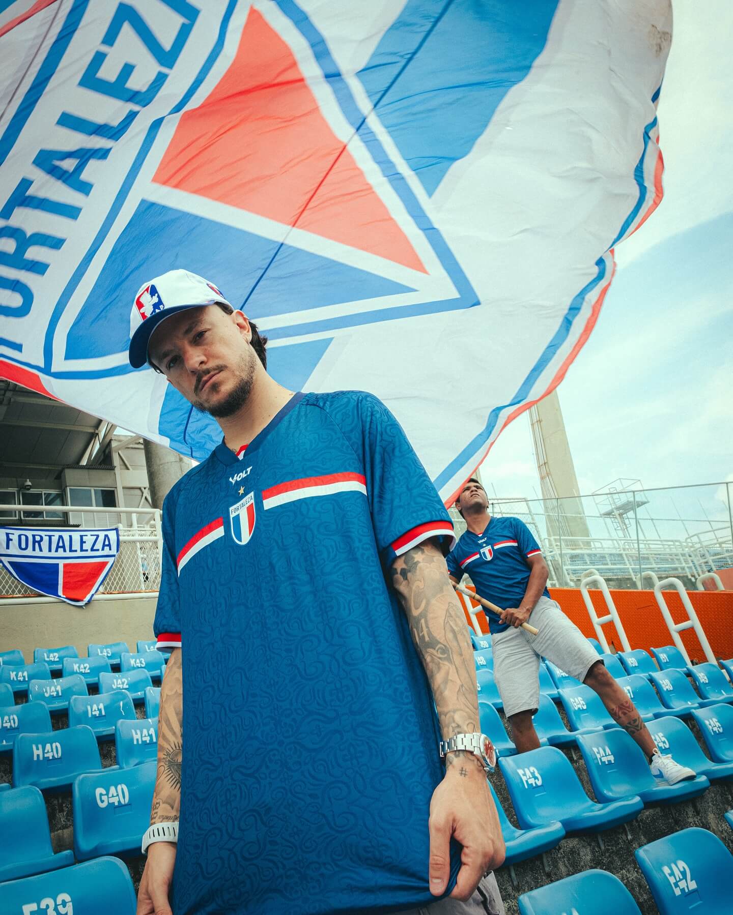 Terceira camisa do Fortaleza 2025 Volt 107 anos
