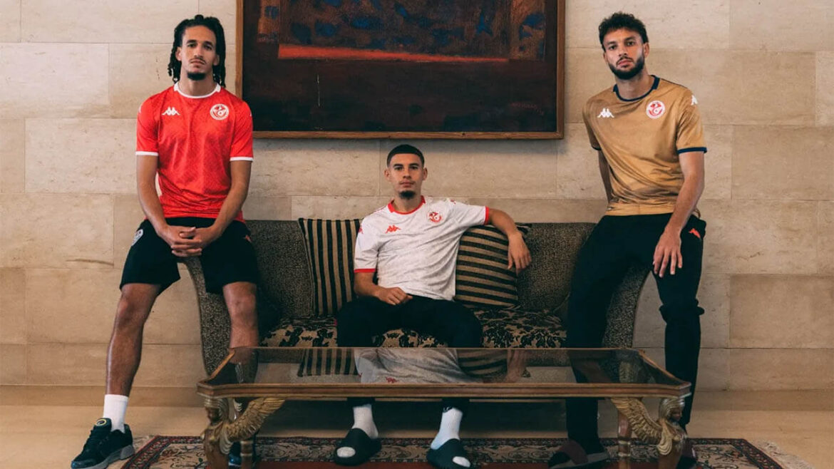 Camisas da Tunísia CAN 2025 Kappa