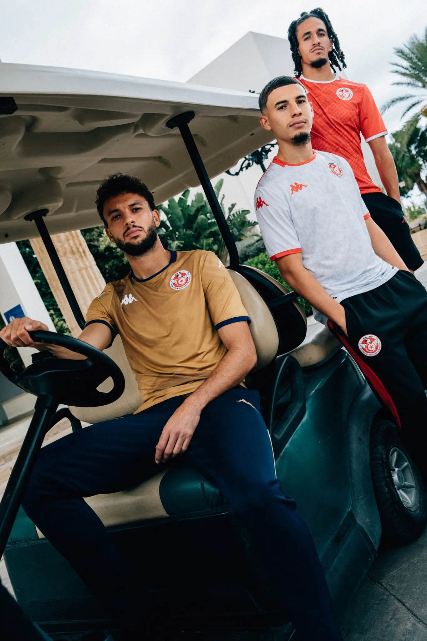 Camisas da Tunísia CAN 2025 Kappa Third