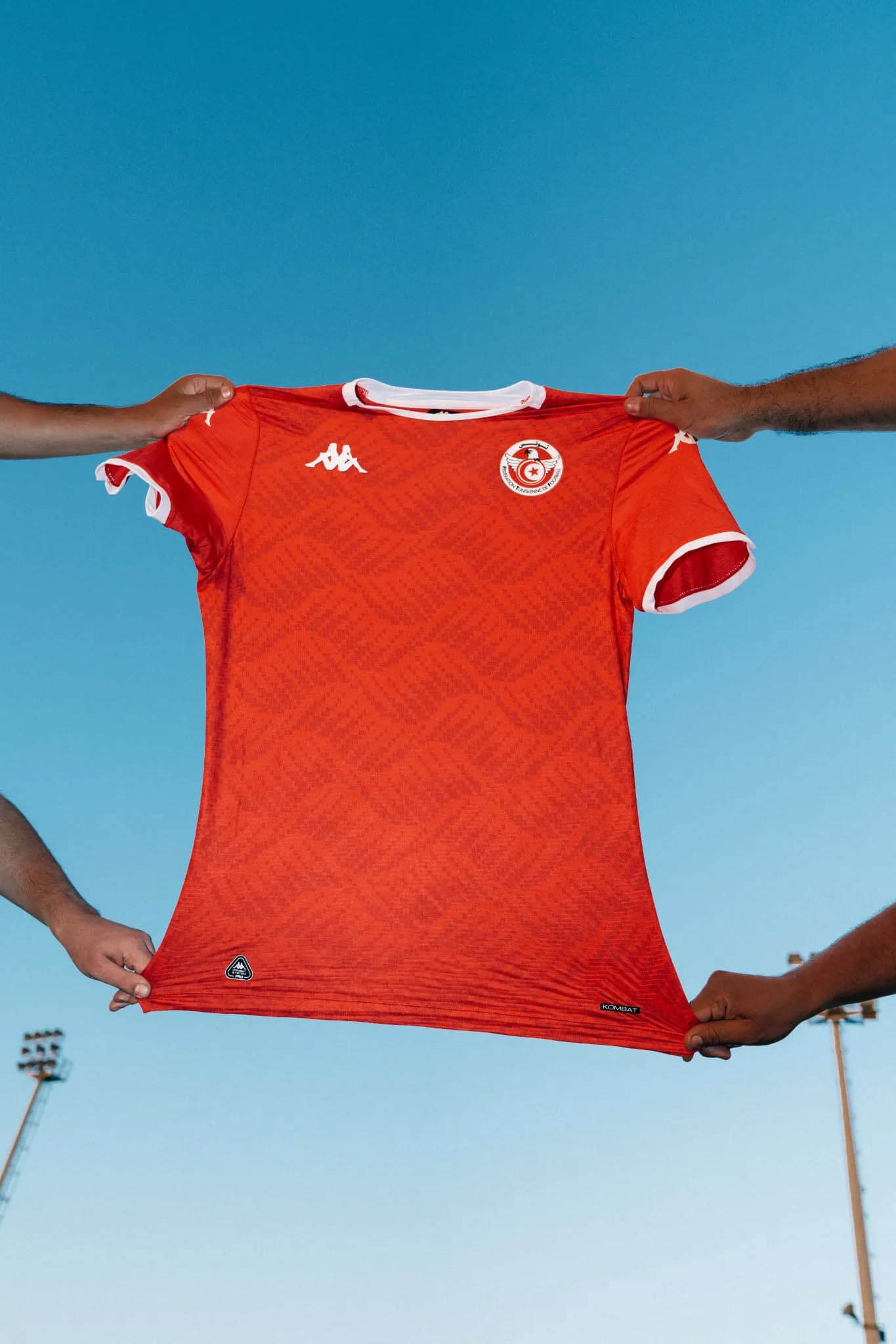 Camisas da Tunísia CAN 2025 Kappa Away