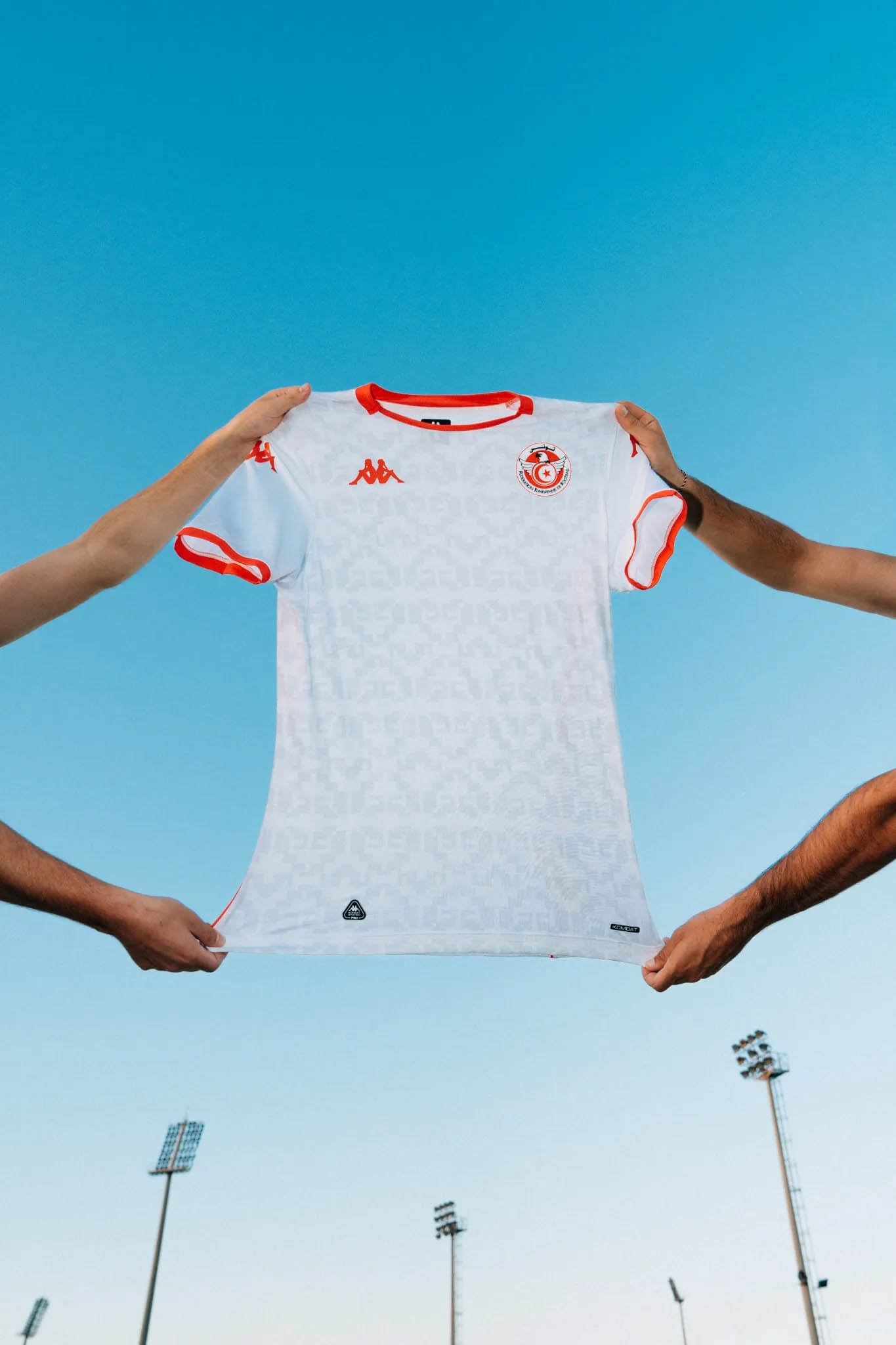 Camisas da Tunísia CAN 2025 Kappa Home