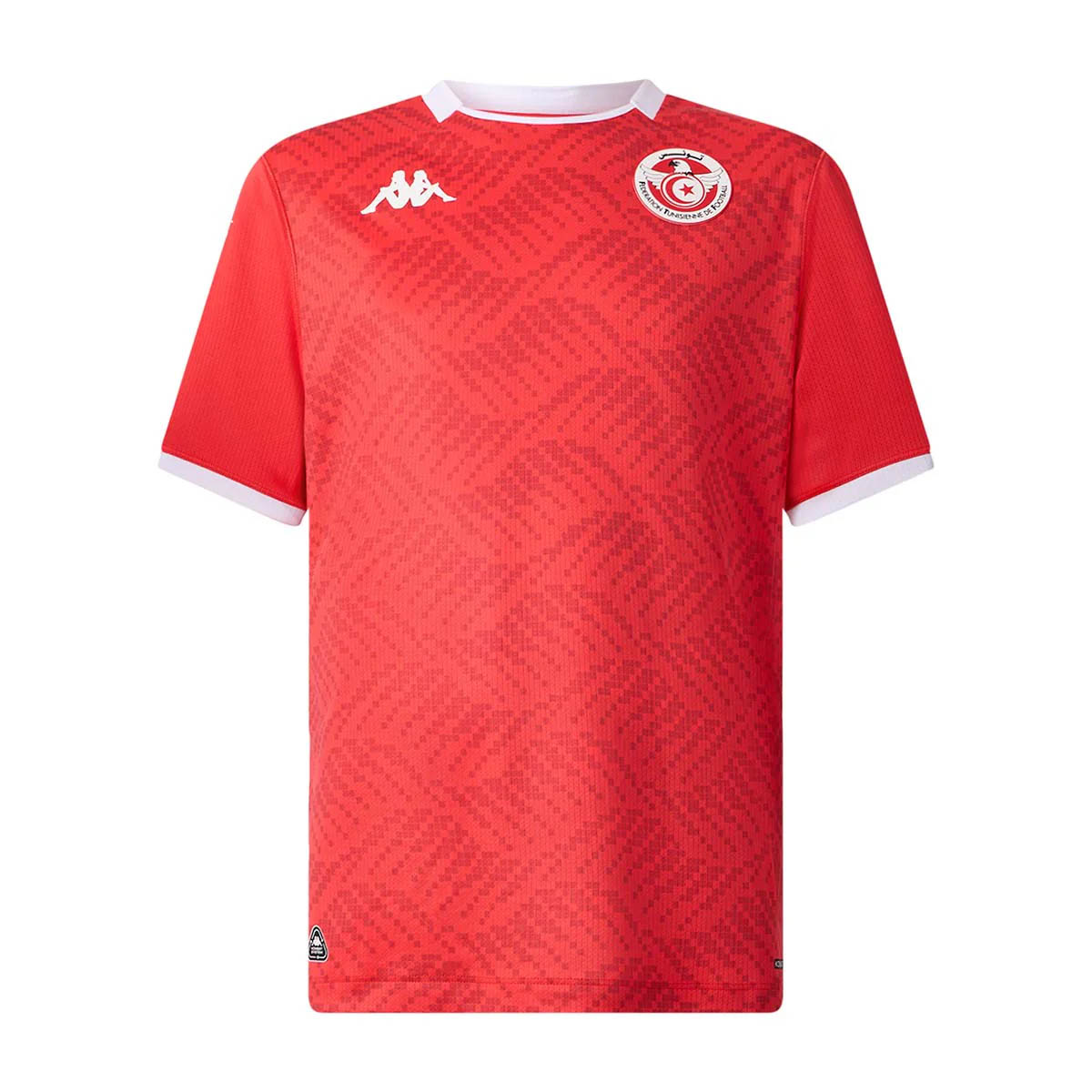 Camisas da Tunísia CAN 2025 Kappa Home