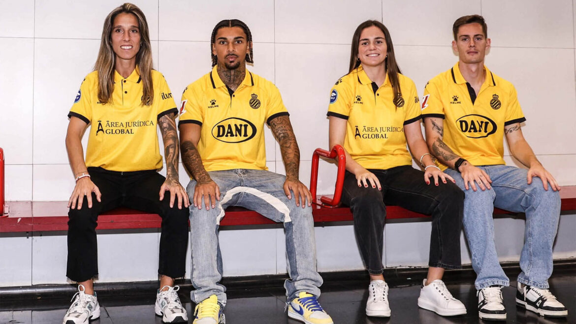 Camisa dos 125 anos do Espanyol 2025 Kelme