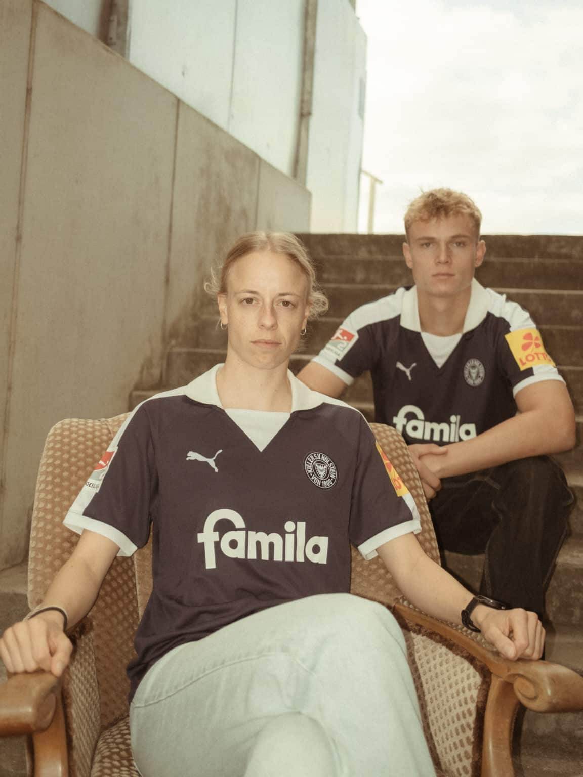 Camisa dos 125 anos do Holstein Kiel 2025 PUMA kit