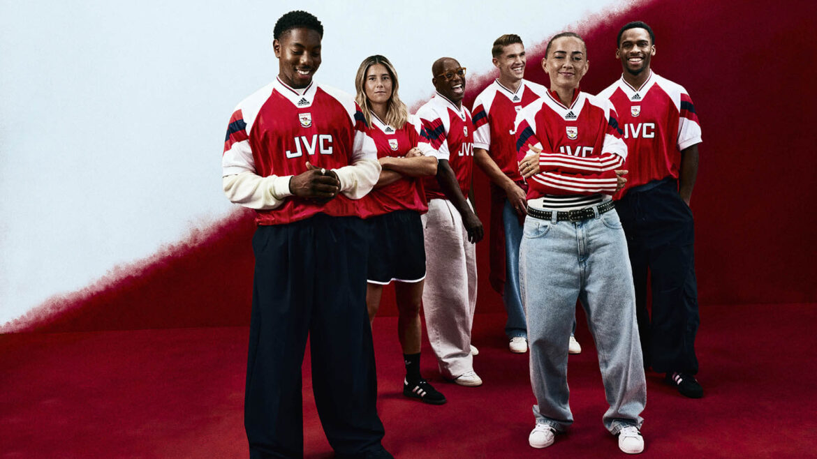 Camisa do Arsenal 1992-1994 Adidas Bring Back