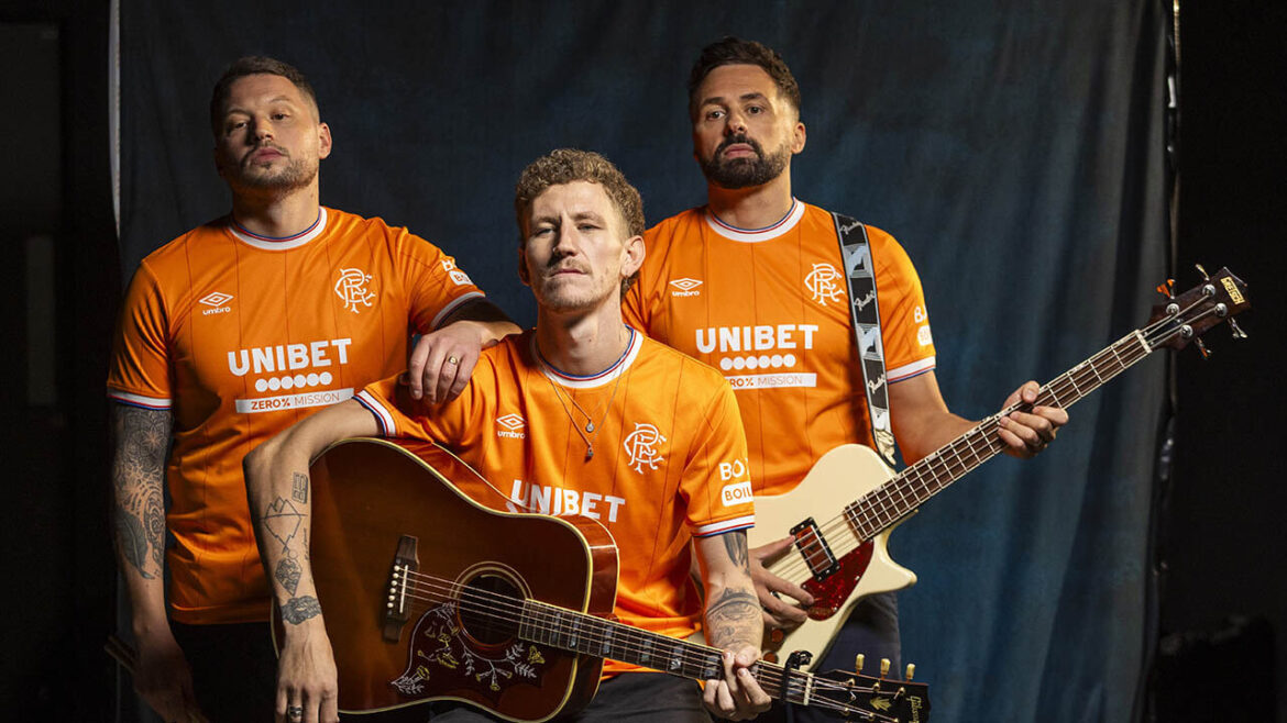 Quarta camisa do Rangers FC 2025-2026 Umbro a Quarta camisa do Rangers FC 2025-2026 Umbro