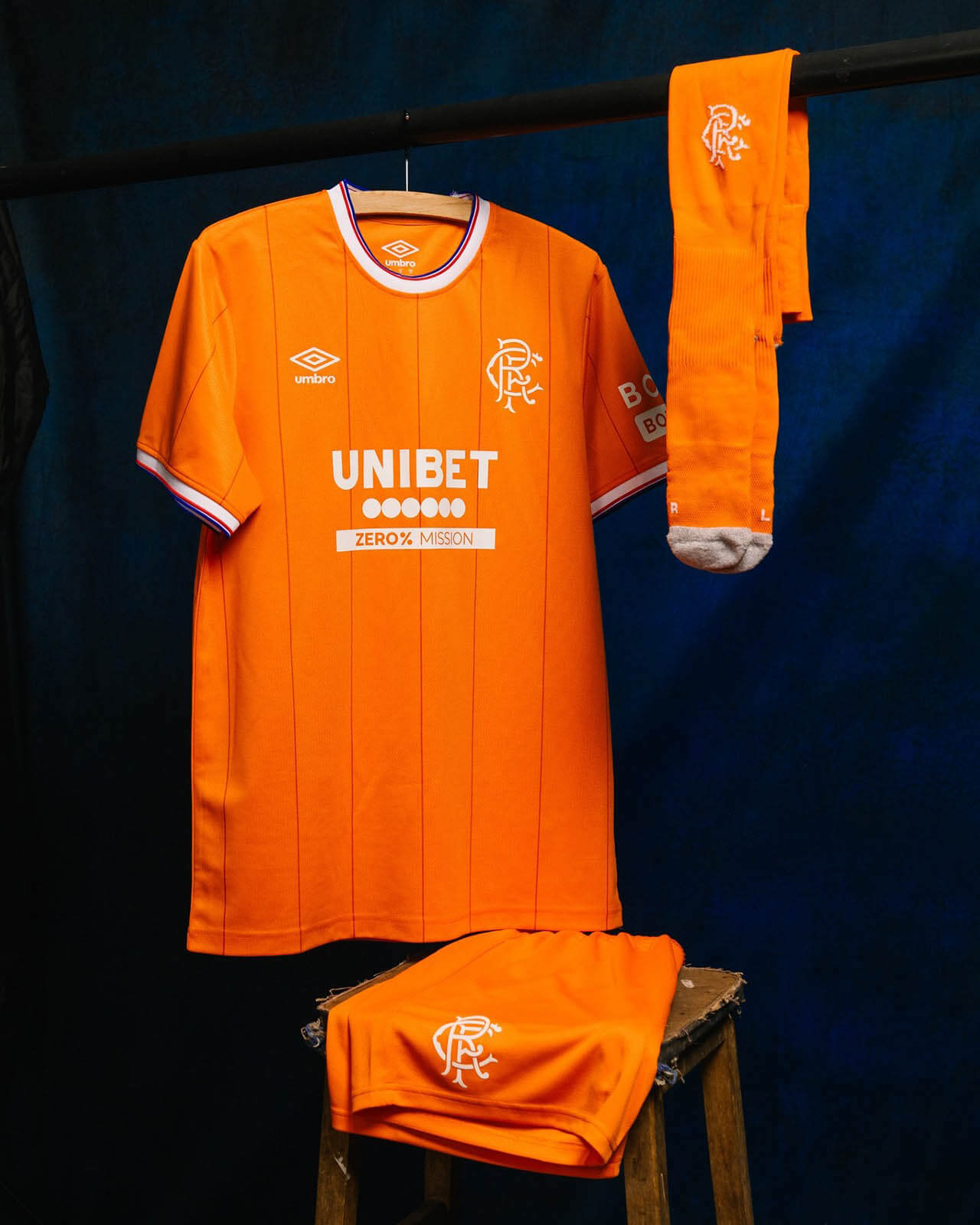 Quarta camisa do Rangers FC 2025-2026 Umbro