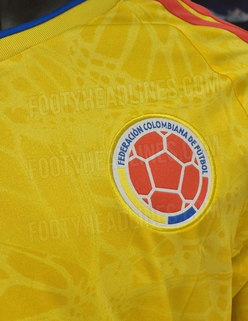 Camisa da Colômbia para a Copa 2026 vaza
