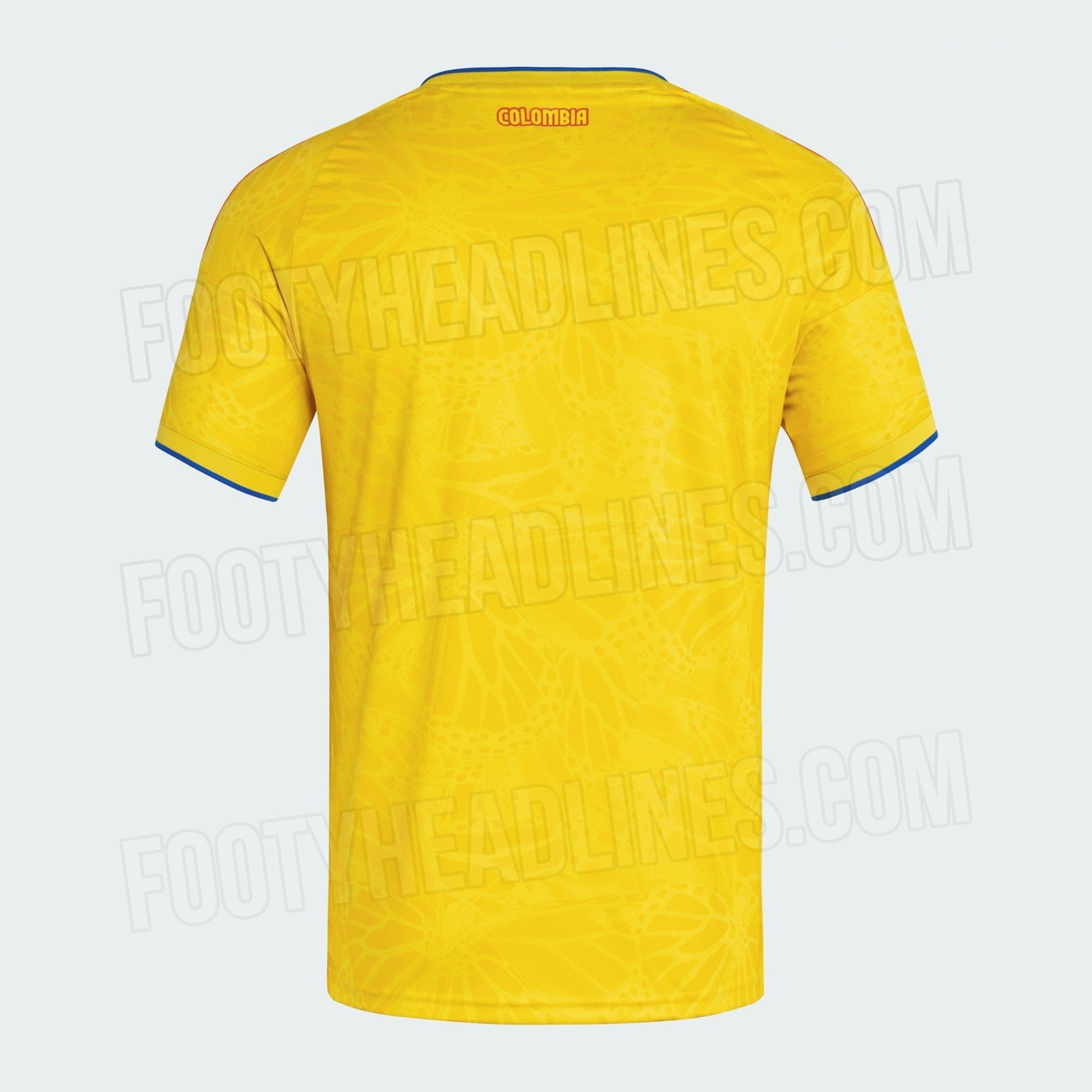 Camisa da Colômbia para a Copa 2026 vaza