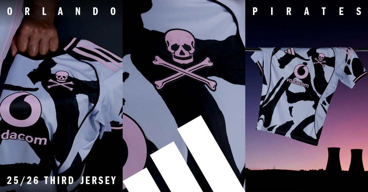 Terceira camisa do Orlando Pirates 2025-2026 adidas a Terceira camisa do Orlando Pirates 2025-2026 adidas