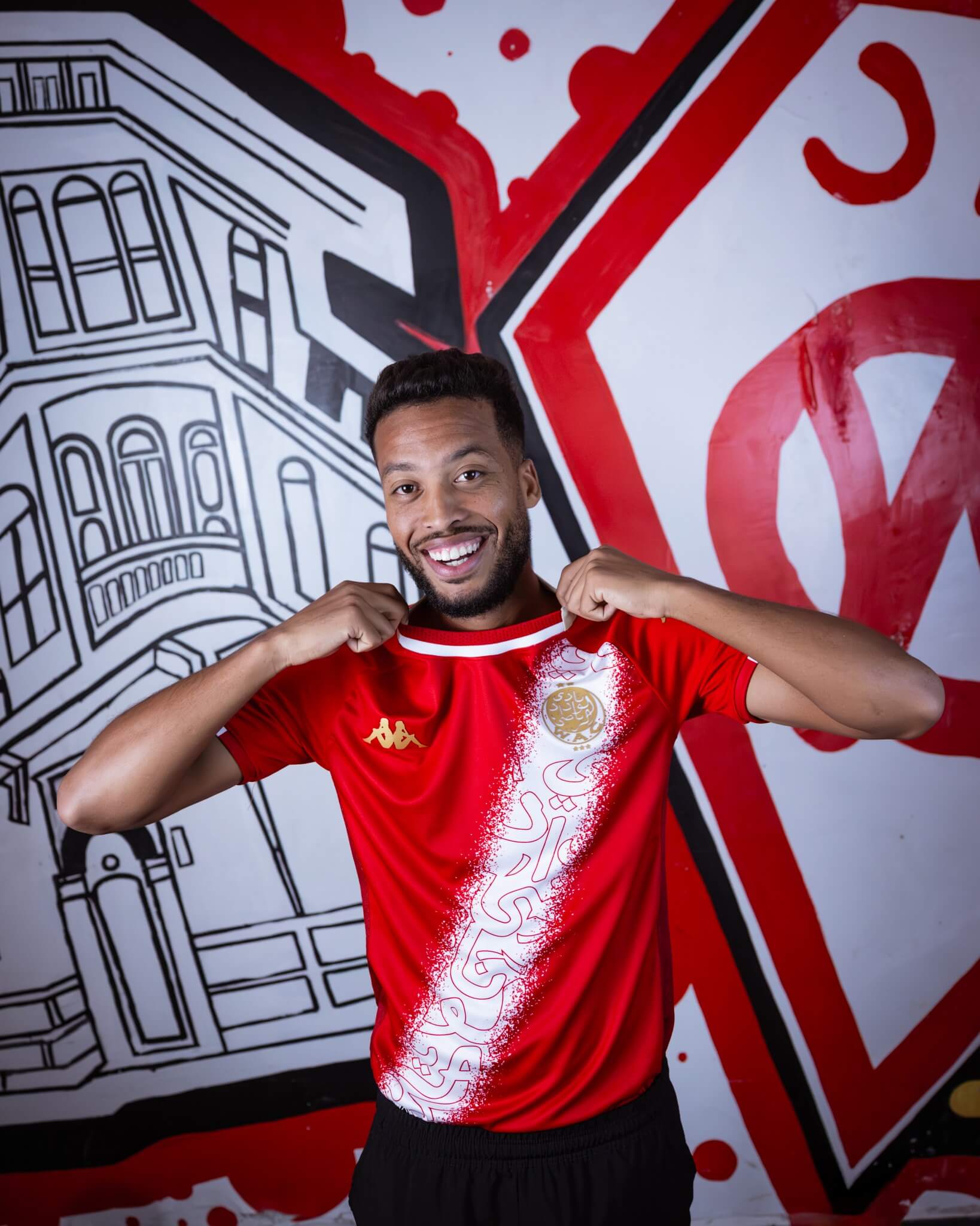 Camisas do Wydad Casablanca 2026 são reveladas pela Kappa