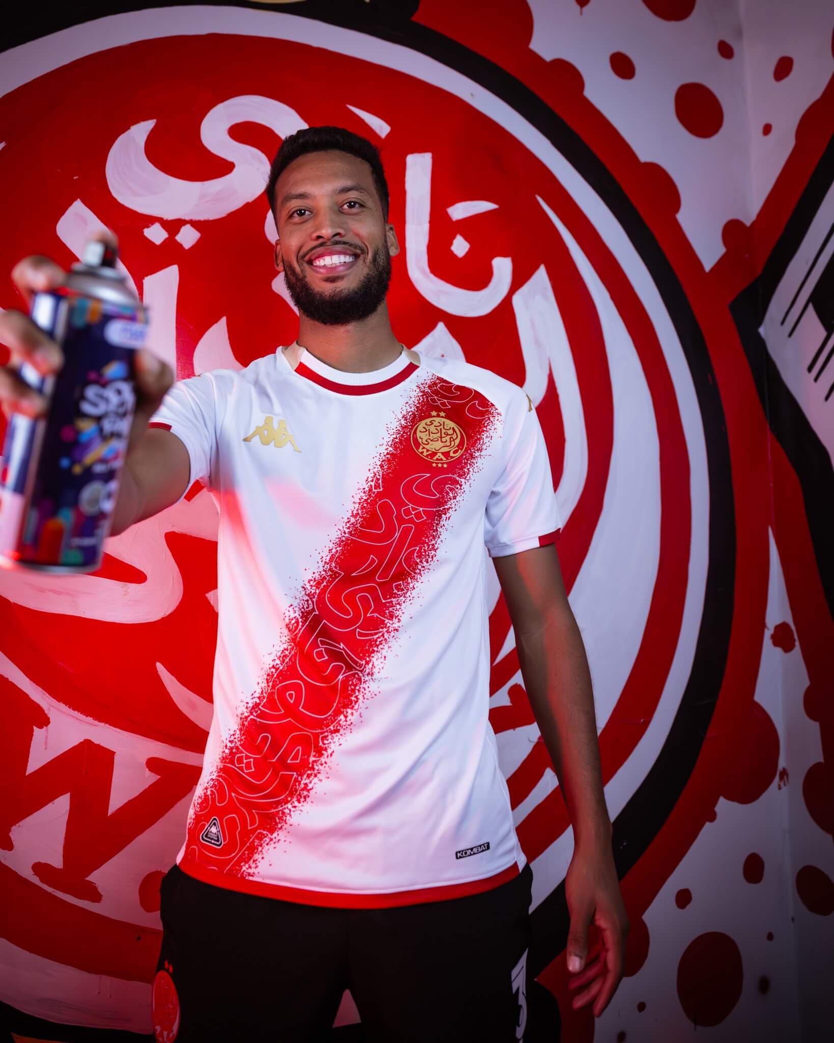 Camisas do Wydad Casablanca 2026 são reveladas pela Kappa