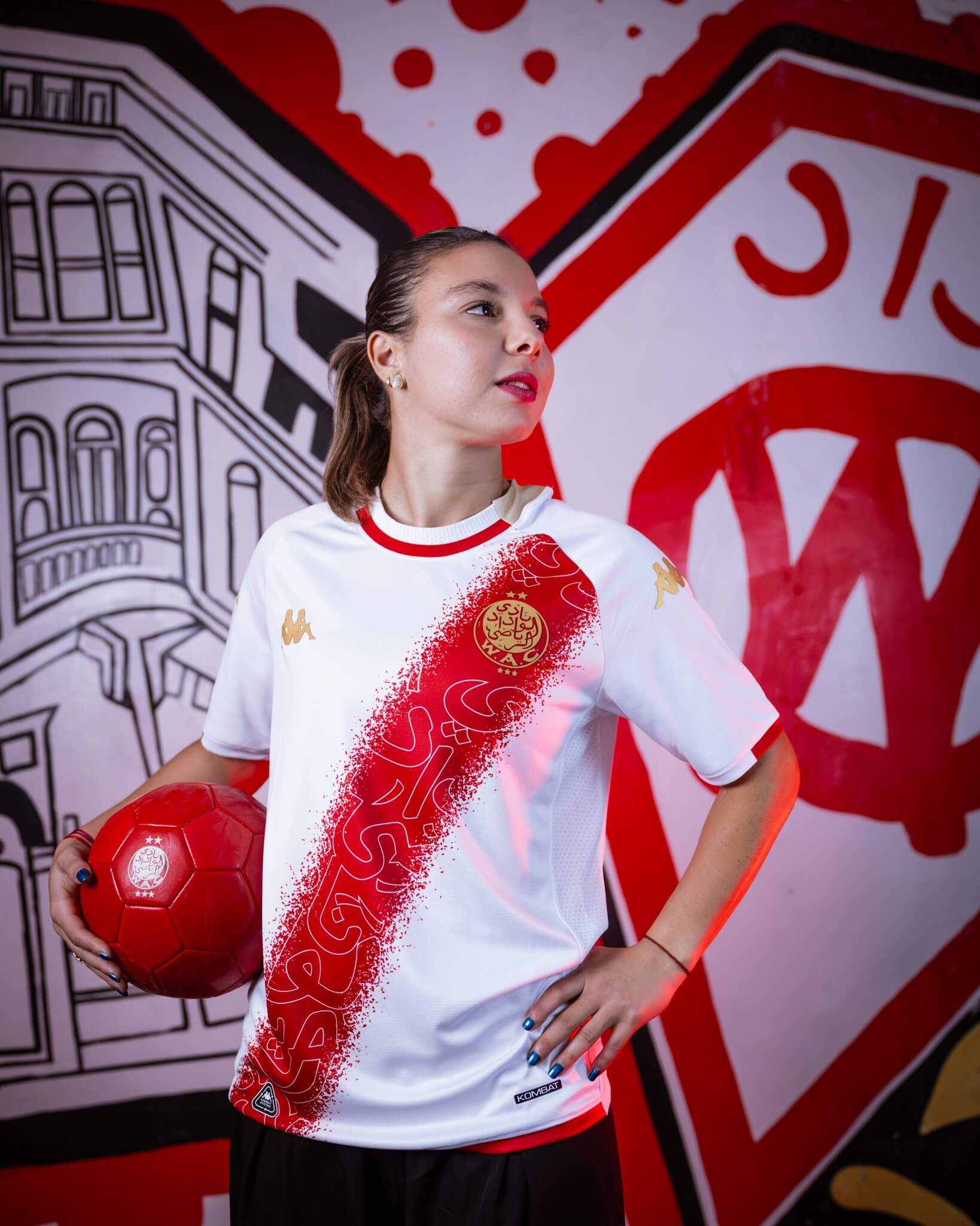 Camisas do Wydad Casablanca 2026 são reveladas pela Kappa