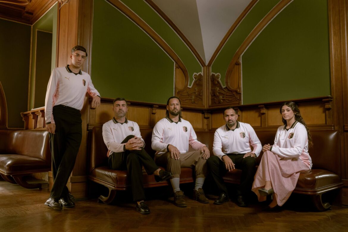 Quarta camisa do Palermo 2025-2026 PUMA a Quarta camisa do Palermo 2025-2026 PUMA